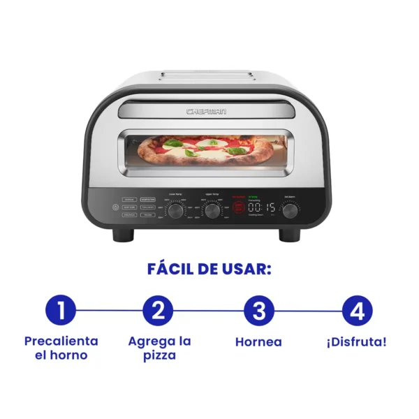 Chefman, Horno para Pizza 12" - Imagen 4