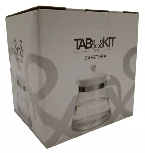 Tab And Kit Tetera Cafetera Vidrio 600 Ml Para Estufa - Imagen 3